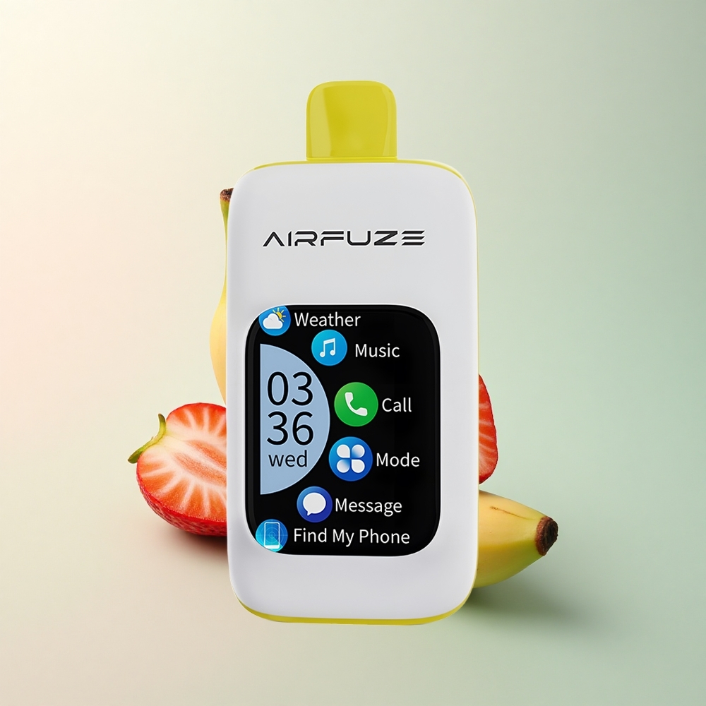 AirFuze Smart 30000 Aardbei Banaan 5% Nicotine 900mAh Type-C