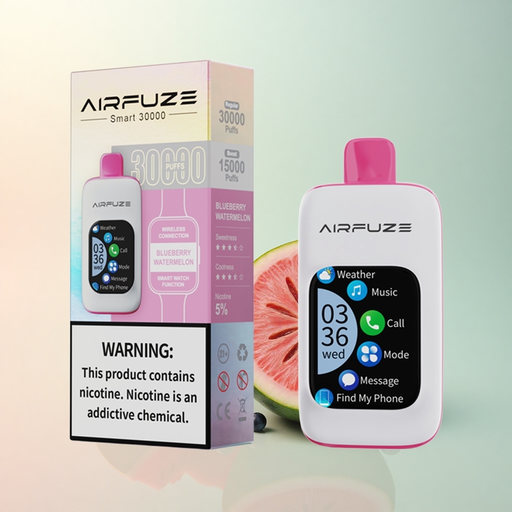 AirFuze Smart 30000 Blauwe Bes Watermeloen 5% Nicotine 900mAh