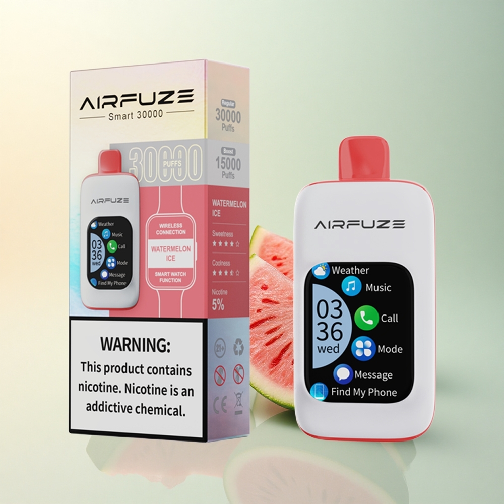 AirFuze Smart 30000 Watermeloen IJs met 5% nicotine en 900mAh
