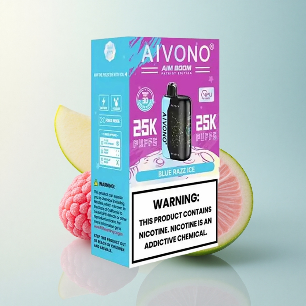 Aivono Aim Boom 25000 Blauwe Framboos IJs 650mAh