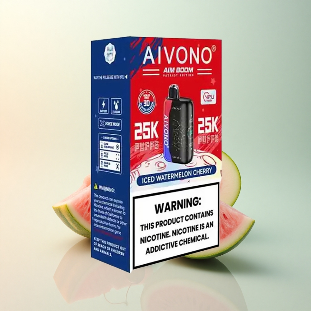 Aivono Aim Boom 25000 IJs Watermelon Kers 650mAh