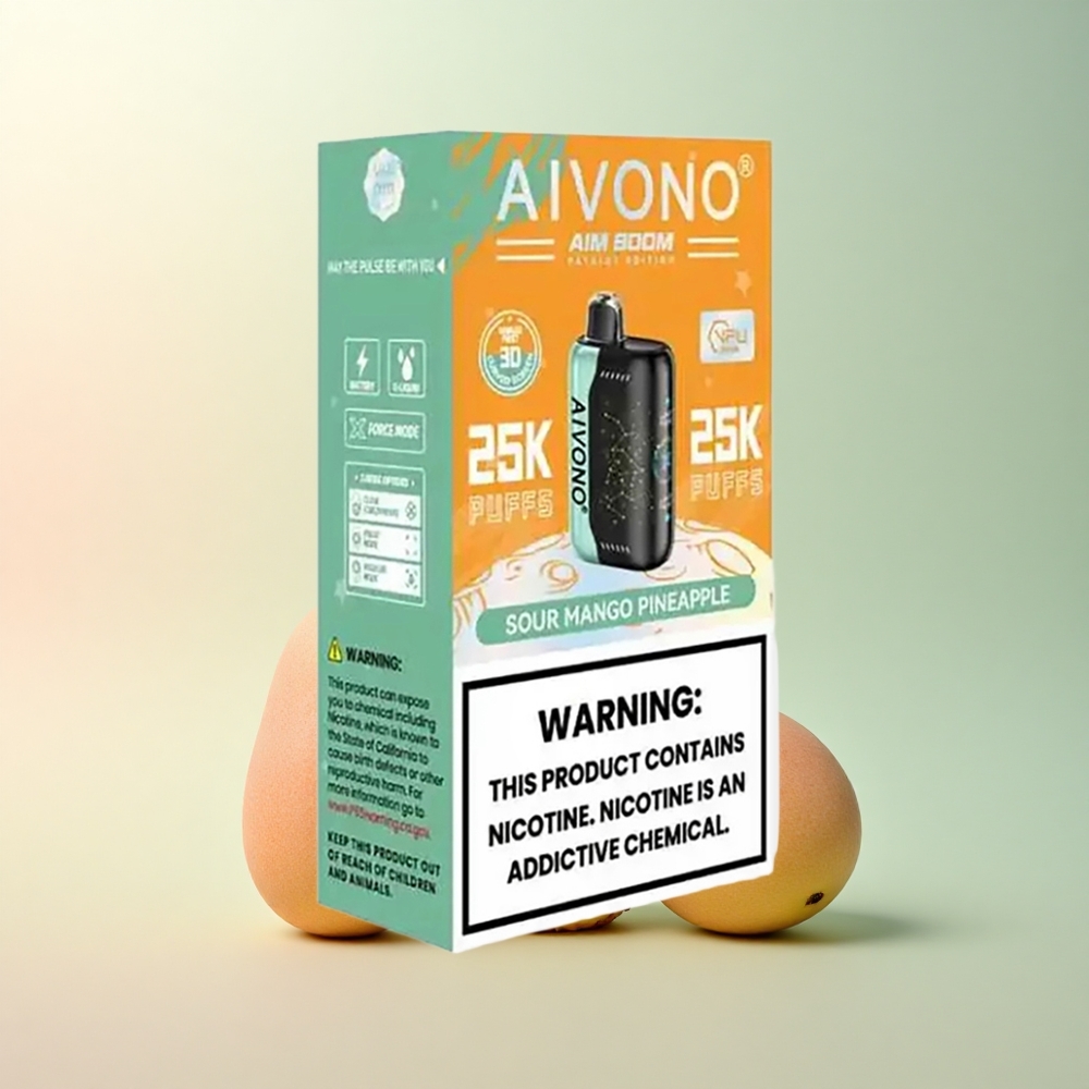 Aivono Aim Boom 25000 Zure Mango Ananas 650mAh