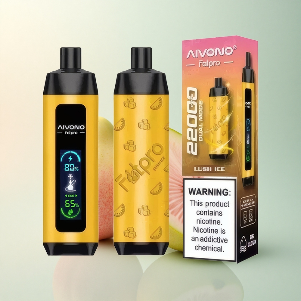 Aivono Aim Fatpro 22000 Lush IJs 5% Nicotine 600mAh 28ml