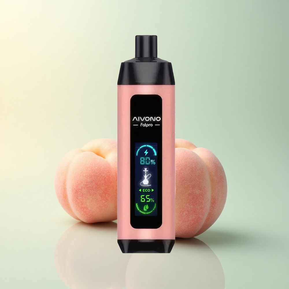 Aivono Aim Fatpro 22000 Perzik IJs 5% Nicotine 600mAh