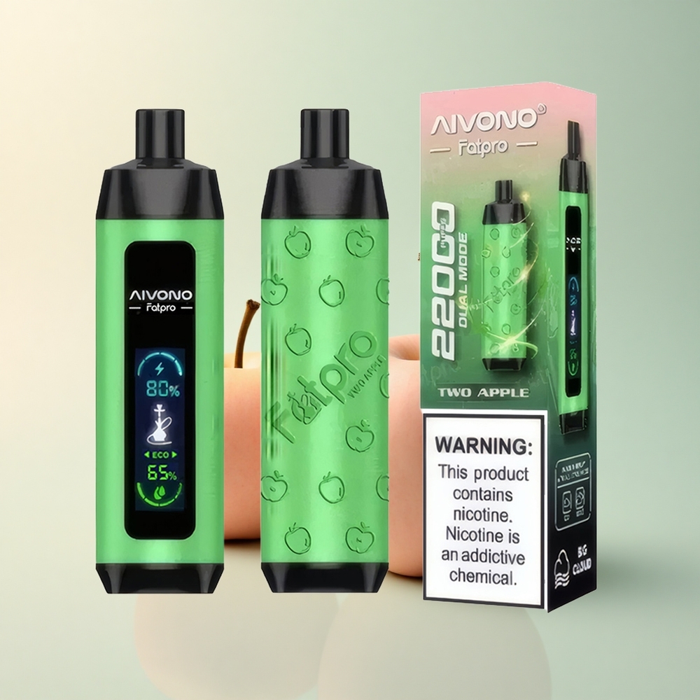 Aivono Aim Fatpro 22000 Twee Appel 5% Nicotine 600mAh 28ml