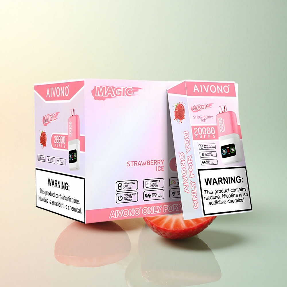 Aivono Aim Magic 20000 Aardbeienijs Dual Mesh 5% Nicotine 600mAh