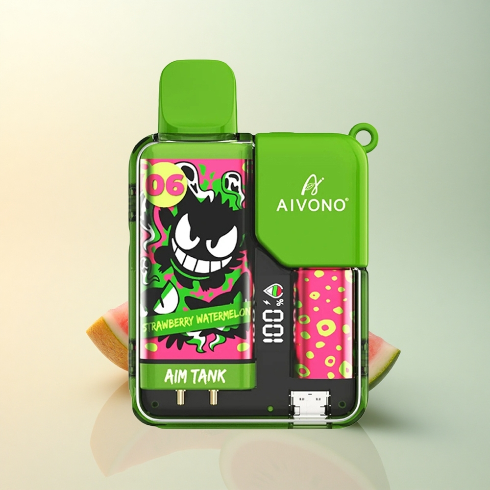 Aivono Aim Tank 9500 Aardbei Watermeloen 650mAh 18ml