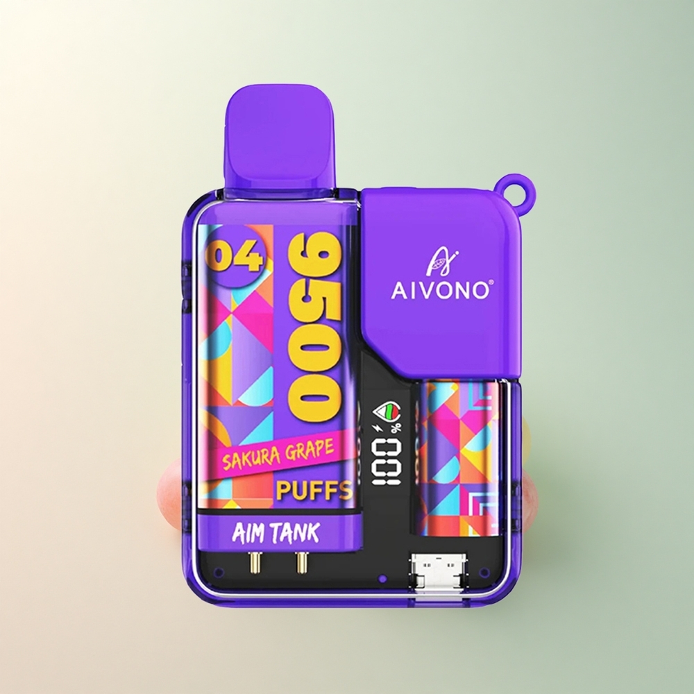 Aivono Aim Tank 9500 Bloesem Druif 18ml 650mAh