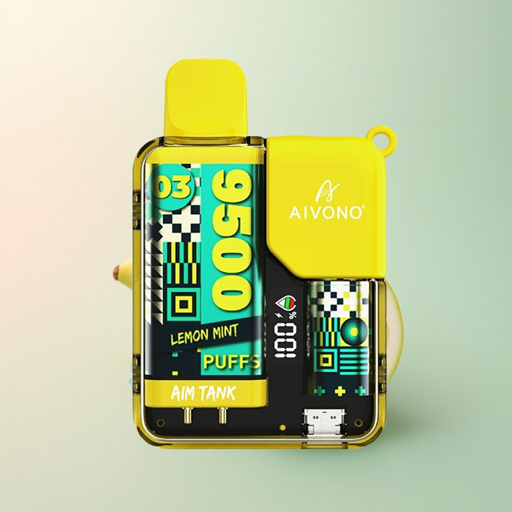 Aivono Aim Tank 9500 Citroen Munt 18ml 650mAh