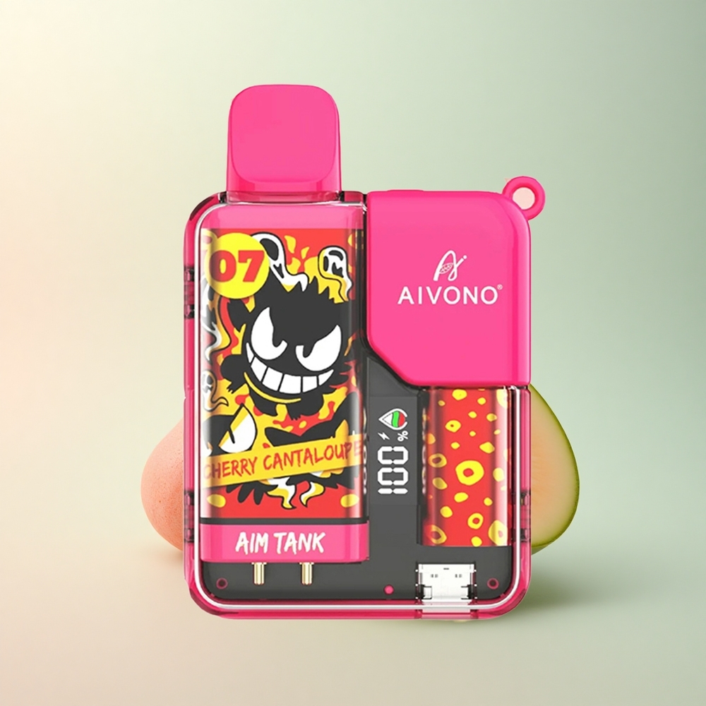 Aivono Aim Tank 9500 Kers Cantaloupe 650mAh 18ml Nicotine