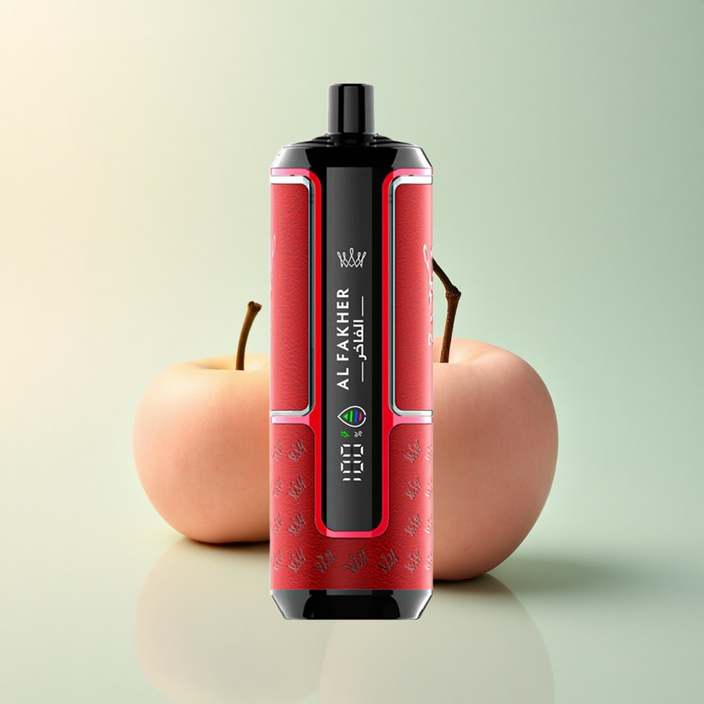 Al Fakher Crown Bar 15K Hypermax Twee Appel 600mAh 22ml DTL 6mg Nicotine