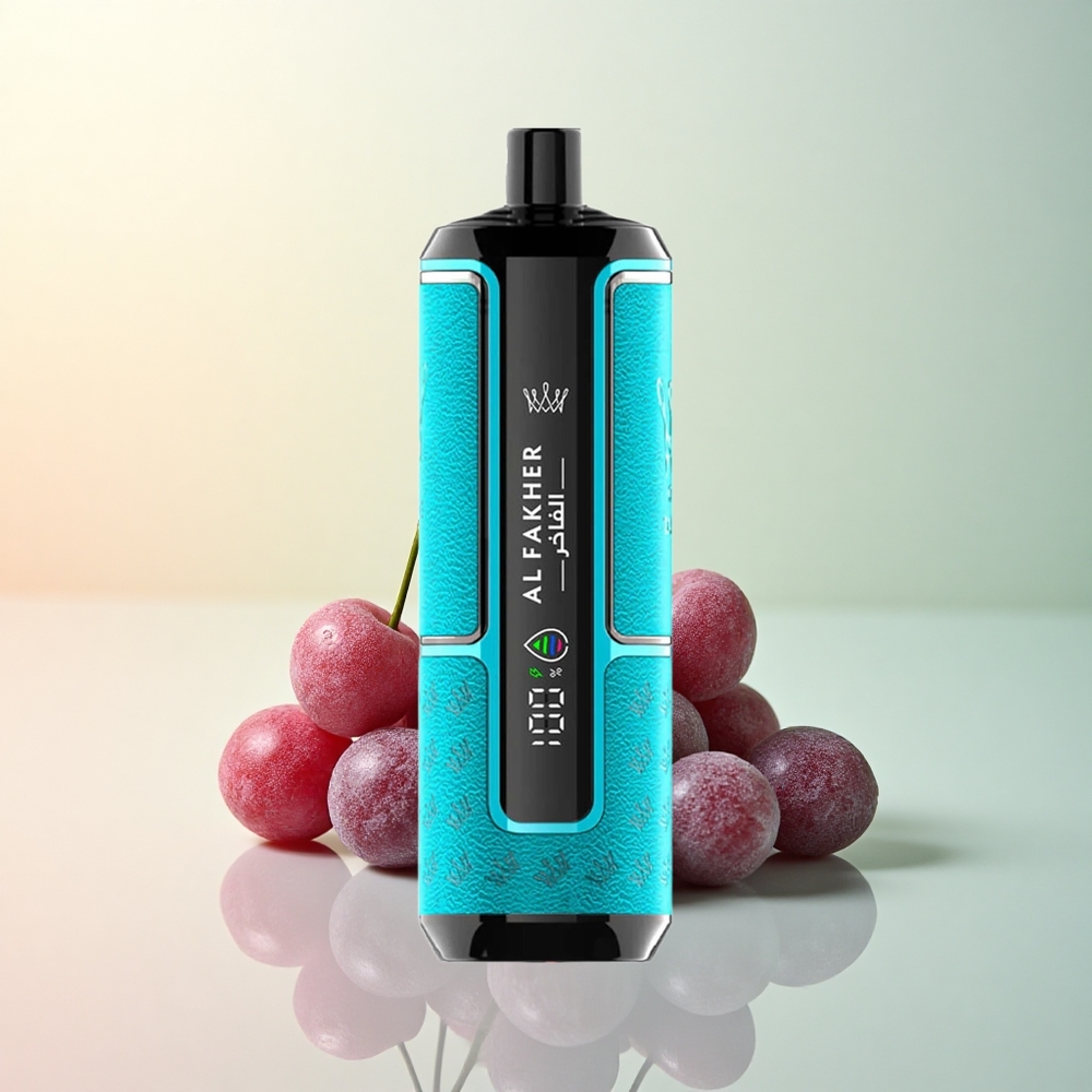 Al Fakher Crown Bar 15K Hypermax Zwarte Bes IJs 600mAh Compact